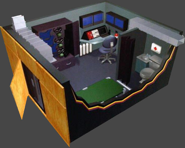 The characteristics of a secure long-term safe room