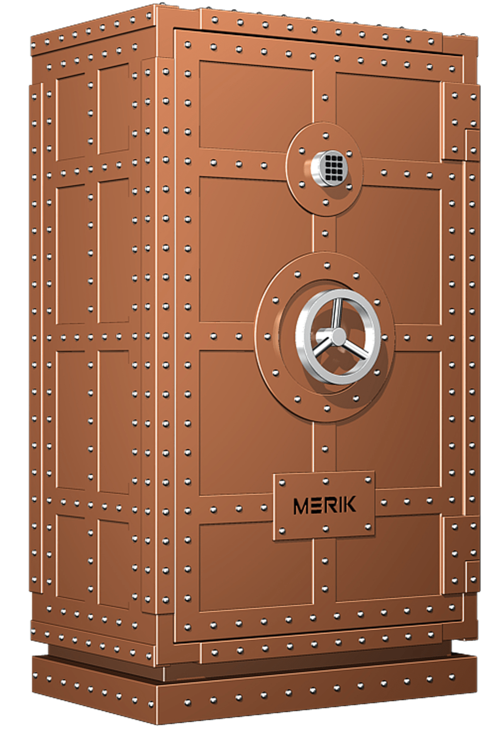 MERIK Moab Burglary and Fire Rated Gun Vault - 72’’h x 42”w x 28’’d - 42 Gun Capacity - Patented - Available early 2024